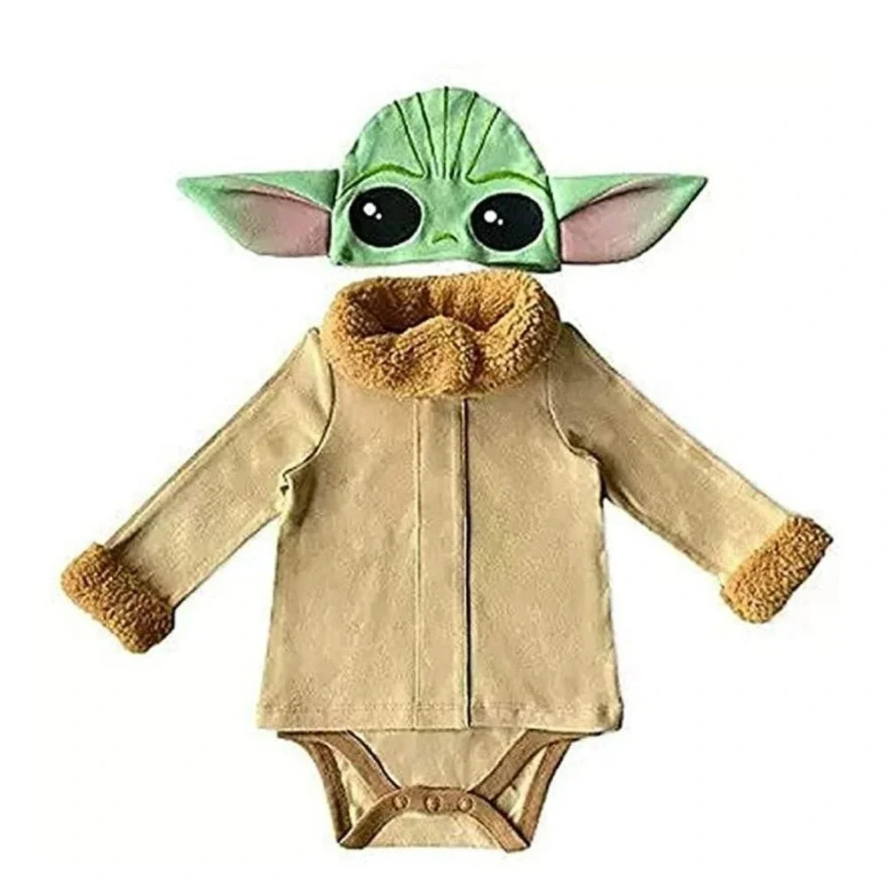 New Disney Store Baby Boys 12 18 Mos Star Wars Mandalorian Yoda Costume